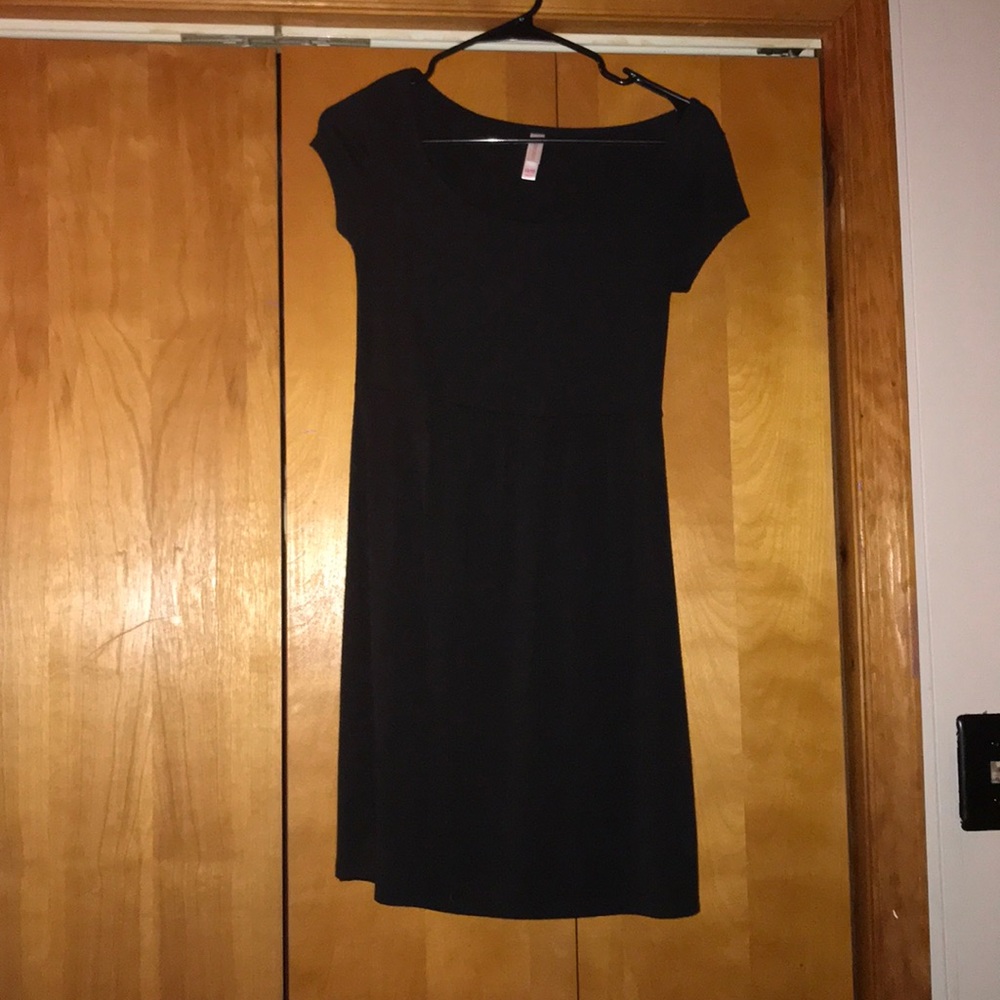 black dress
